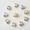 10mm cor do coração strass costura à mão Diamante DIY acessórios para o cabelo roupas calçados acessórios materiais de decoração