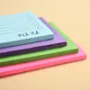 Linha Horizontal de Cor Sólida em Papel Fluorescente Colorido para Planejador, Bloco de Notas Multicor, Notas Adesivas - Estoque Transfronteiriço