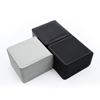 Ventas Directas de Fábrica Caja de Relojes Empaque Caja de Relojes de Cuero PU Tapa abatible En Stock Logo Personalizable Caja de Regalo