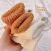 Guantes de Invierno Cálidos a Prueba de Frío Engrosados Lindos Estudiantes Escritura Juego Teléfono Móvil Montar Guantes Engrosados Pantalla Táctil Mujer