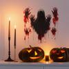 Terror Halloween Zombi Manos Ensangrentadas Dormitorio Sala de Estar Entrada Decoración del Hogar Pegatinas de Pared Calcomanías Venta al por Mayor Autoadhesivas