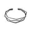 Pulsera de Moda para Mujer, Pulsera Irregular de Rombos de Tres Dimensiones y Cinco Capas, Joyería Geométrica Versátil para Parejas, Elegante Accesorio de Primavera