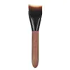 Brocha de Maquillaje Curva Cola de Pez, Brocha para Base de Maquillaje sin Costuras en Forma de Media Luna, Ultradelgada y Fina, No Absorbe Polvo, No se Atasca, Brocha de Maquillaje Cangzhou