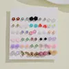 Set de Aretes Sencillos y Compactos 2026 para Mujer, Aretes Versátiles para Exportación, Colección de Joyería al por Mayor
