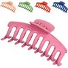 Estilo coreano nuevo clip grande de 11 cm color esmerilado adulto baño cola de caballo horquilla horquilla combinable