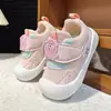 Sapatos para Bebê Menina Primavera e Outono Sola Macia Antiderrapante Sapatos para Crianças Pequenas 0-2 Anos Tênis Esportivos para Meninos Sapatos Funcionais Respiráveis