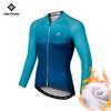 Traje de Ciclismo Xingheng Traje de Manga Longa Estampado Outono Forrado com Lã Engrossado Traje de Bicicleta Simples Traje de Bicicleta Tour de France para Mulheres