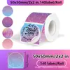 Novo Papel Térmico para Etiquetas 50x30mm Adequado para Jingchen B3S, Chiteng 221B Papel Térmico de Impressão em Ciclo de Três Cores
