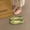 Zapatos Planos Chuyuji de Gamuza con Punta Redonda y Lazo 2026 Nuevos para Primavera y Otoño Slip-On Planos Tipo Ballet