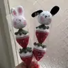 Nuevas Muñecas de Animales Lindos de Dibujos Animados Europeos y Americanos para Comercio Exterior Temu Sitios Independientes Transfronterizos, Decoraciones de Escritorio Modernas y Originales