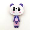 Novo portátil Panda Alpaca Airbag Pente Crianças Cartoon Impressão Air Cushion Pente Cabelo Massagem Scalp Comb