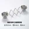 Suporte para Tacos Aço Inoxidável 304 Suporte para Tortillas Criativo Suporte de Exibição para Rolinhos de Milho Suporte para Tortillas Mexicanas