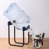 Soporte portátil para cubeta de agua, soporte para agua purificada, dispensador de agua mineral, estante dispensador de agua de escritorio tipo empuje invertido