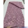 Vestido de Noche Francés con Grandes Adornos de Diamantes, Bordado Soluble en Agua, Encaje de Malla y Tejido de Encaje Tridimensional Encaje de Novia