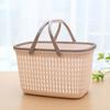 Cesta de Baño Portátil Baño Cesta de Baño Azul Baño Cesta de Almacenamiento para Compras Plástico Picnic Camping Cesta al por Mayor