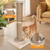 Poste rascador vertical de sisal para gatos, Afilador de garras para gatos, No suelta pelo, Tabla rascadora para gatos resistente al desgaste, Juguete de autoentretenimiento, Suministros para mascotas