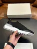 Zapatos deportivos casuales para hombre de malla tejida de punto transfronteriza con puntera de cuero STN, suela gruesa, amortiguación, transpirables, adecuados para ir al trabajo y para correr
