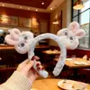 Diadema de Felpa con Orejas de Zorro Lindas para Niñas, Diadema para Lavado de Cara de Otoño e Invierno, Pasador Creativo para Fotos de Niños, Tocado