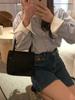 Coreia do Sul Bolsa de Mão Mini de Nylon Tote Bolsa Feminina para Sair Simples Portátil para o Dia a Dia Bolsa de Mão para o Dia a Dia Novo Estilo