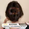 Pinza plana para el cabello que no lastima la parte posterior de la cabeza, adecuada para mujeres con cabello fino, pinza de cocodrilo elegante y exquisita, pasador versátil