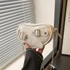 Bolso de Axila de Estilo Coreano Moderno y Simple 2025 Nuevo Diseño Nicho Bolso de Cadena en Forma de Corazón Versátil Elegante Bolso para Ir al Trabajo
