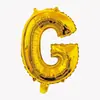 Globo de aluminio de cuerpo delgado de 16 pulgadas, letras pequeñas en inglés A-Z, para venta al por mayor transfronteriza, decoración de cumpleaños, boda, sala de bodas
