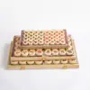 Suministro Directo de Fábrica Ajedrez Chino Plegable Caja de Madera Modelo Portátil Ocio Estudiantil Ajedrez Intelectual Ajedrez de Entretenimiento Infantil