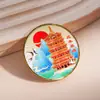 Moneda Conmemorativa de la Ciudad de Datong, Shanxi, Regalo Cultural y Creativo de Turismo, Templo Qianhua Yan, Templo del Buda de Piedra, Medalla Conmemorativa de Metal, En Stock