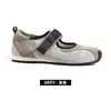 Zapatos Deportivos Shougu Retro de Nicho con Punta Cuadrada Ligeros tipo Ballet Mary Jane para Mujer 2026 Nuevos de Verano Transpirables con Velcro