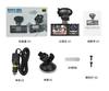 Pantalla de 2 pulgadas modelo privado grabadora de conducción 3 vías HD 1080p tres lentes monitoreo de estacionamiento con visión nocturna línea DVR para coche