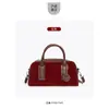 Nuevos Bolsos 2026, Bolsos de Mujer, Bolsos de Hombro a la Moda, Bolsos Cruzados para el Trabajo, Bolsos Pequeños Cuadrados de Mano con Textura y Estilosos