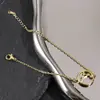 Pulsera Transfronteriza Europea y Americana Nuevo Estilo Constelaciones Doce Zirconia Incrustada Diseño de Cuerpo Celeste Zodiacal para Mujer Joyería Transfronteriza Simple Dorada