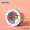 Casa Villa Ninho de Hamster Hamster Urso Dourado Ponte Suspensa Balanço Quarto de Dormir Plataforma de Placa Ecológica Brinquedos Educativos para Gerbil