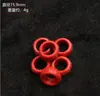 Accesorios de Arena Roja, Cuentas Hechas a Mano de Alta Calidad para DIY, Cuentas para Pulsera de Cinabrio Genuino, Accesorios Pequeños, Cuentas Sueltas al por Mayor