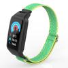Pulseira aplicável para Honor Band 7/6 pulseira Huawei Band 6 nylon elástico ajustável padrão ondulado pulseira de pulso de reposição