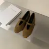 Zapatos Mary Jane Retro Franceses Suaves de Suela Plana con Hebilla de Una Correa, Zapatos de Ballet Planos, Estilo de Noche, Otoño 2026