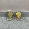 Shenzhen Shuibei Mismo Estilo Oro Puro 999 Tesoro de la Fortuna Aleación Gato de la Suerte Adhesivo Dorado para Teléfono Móvil para Atraer Riqueza Tienda de Oro