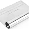 Raspador de masa de acero inoxidable con báscula Cortador de masa de acero inoxidable Raspador para cortar masa Pastel Crema Salchicha Polvo