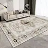 Tapete Persa Transfronteiriço Tapete de Veludo Marroquino para Sala de Estar e Quarto, Cobertura Total, Estilo Étnico Vintage, Dropshipping com Etiqueta Temu
