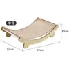 Tabla rascadora para gatos de sisal resistente al desgaste y sin residuos, nido para gatos extragrande, reclinable integrado, sofá rascador para gatos, almohadilla para garras, venta al por mayor de fábrica transfronteriza