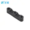 Ventas Directas de Fábrica Longran Tablero de Crimpado Cóncavo Engrosado de Tres Agujeros Lr-027-7 Clip de Alambre de Plástico, Espaciamiento de Agujeros 14mm Fijo