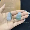 Pendente de Jade Florante de Seda Dourada Esmeralda Tianshan de Xinjiang Natural Estilo Cabacinha Tridimensional Bênção Dupla e Prosperidade Pingente de Colar Venda Direta da Fábrica