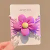 Anillo para el Cabello de Flor de Perla para Niñas Alta Elasticidad Sin Dañar el Cabello Cuerda para Recoger Cola de Caballo de Niñas Gomas Elásticas Escolares