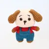 Colgantes Llavero de los Doce Animales del Zodiaco, Llaveros de Animales Tejidos a Mano, Dijes para Bolsos Tejidos, Artículos de Crochet Hechos a Mano Terminados