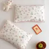 Funda de almohada 100% algodón para niños de preescolar, funda de almohada de algodón puro, relleno de almohada, pedido personalizado de una sola pieza, compra al por mayor, venta al por mayor, dropshipping