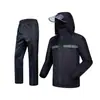 Conjunto Dividido de Impermeable, Conjunto Completo de Impermeable a Prueba de Lluvia para Todo el Cuerpo y Pantalones de Lluvia, Impermeable de Entrega para Conductores, Doble Capa al por Mayor