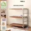 Estante de Livros de Chão com Múltiplas Camadas para Armazenamento na Sala de Estar, Casa, Simples, de Ferro, Prateleira de Exibição, Armazenamento de Escritório, Estante de Livros