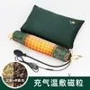 Almohada de ajenjo para protección de la columna cervical almohada especial eléctrica concha dura de trigo sarraceno almohada unida compresa caliente almohada cilíndrica de ajenjo