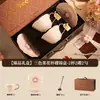 Juego de Vajilla de Cerámica Flor de Pensamiento Estilo Francés, Taza de Café y Platillo, Regalo de Boda de Alto Valor, Caja de Regalo Set de Souvenir