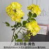 Cenário de Arranjo de Flores Artificiais Amarelas Rosas Falsas Arranjo de Flores Estilo Floresta de Casamento Flores Adereços Decorativos